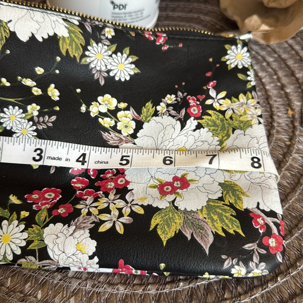 Big Buddha floral cosmetic/travel bag